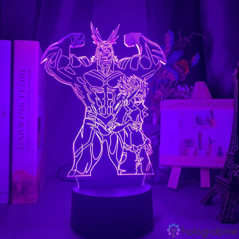 Lampe 3D All Might 1