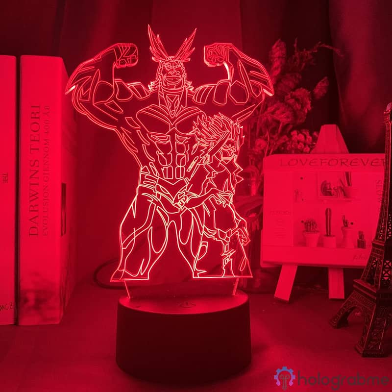 Lampe 3D All Might 2