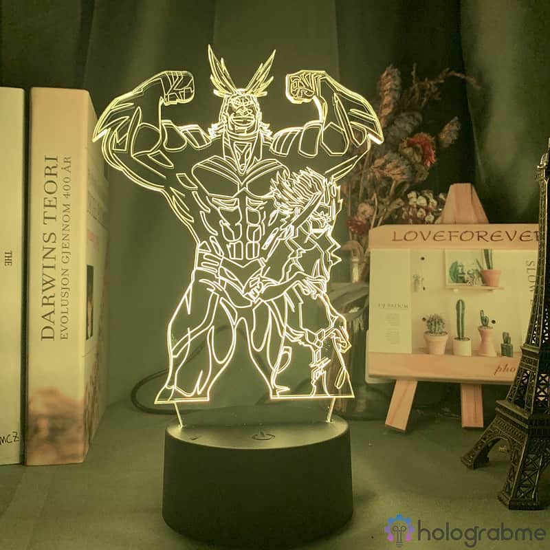 Lampe 3D All Might 6
