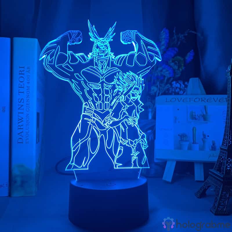 Lampe 3D All Might 7