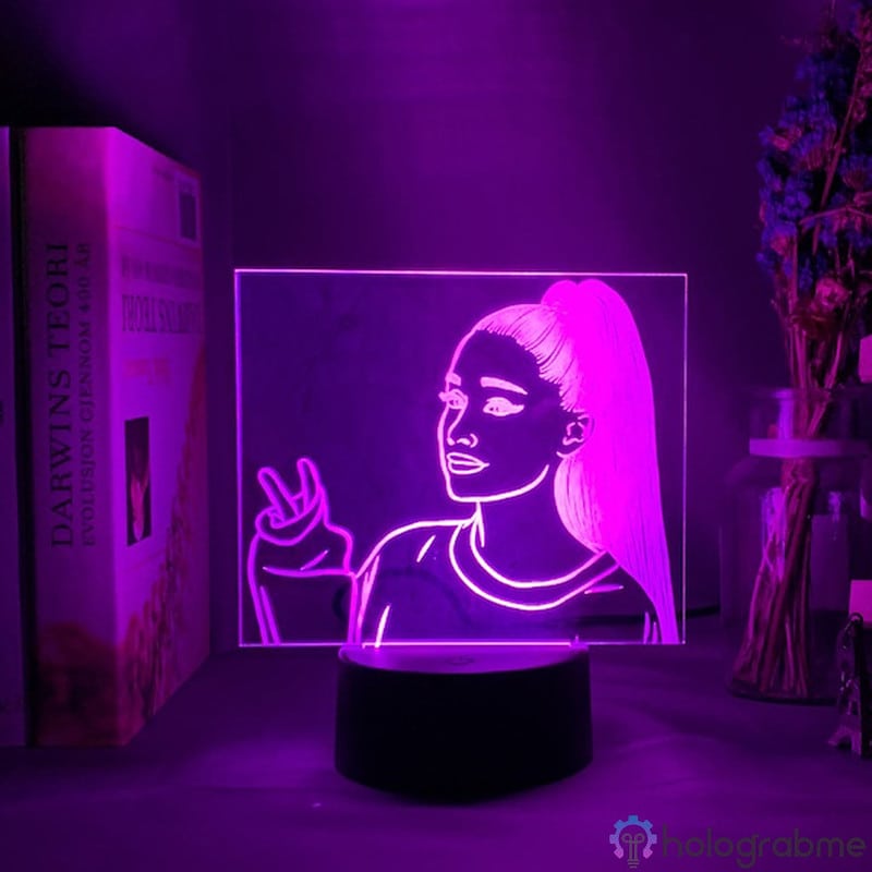 Lampe 3D Ariana Grande 1