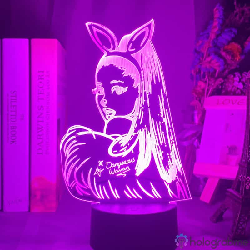 Lampe 3D Ariana Grande Dangerous Woman 1
