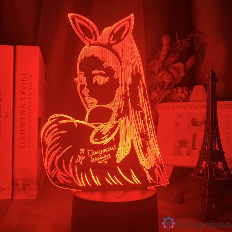 Lampe 3D Ariana Grande Dangerous Woman 2