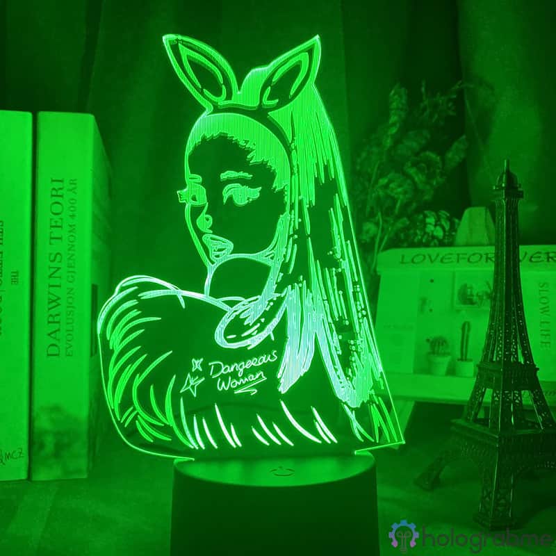 Lampe 3D Ariana Grande Dangerous Woman 4