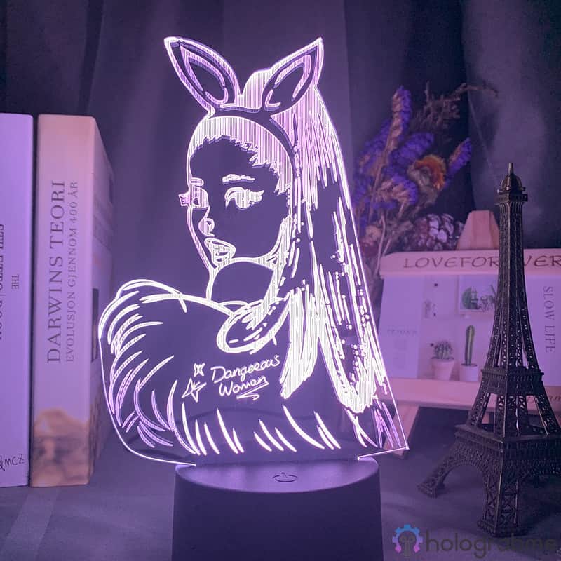 Lampe 3D Ariana Grande Dangerous Woman 5