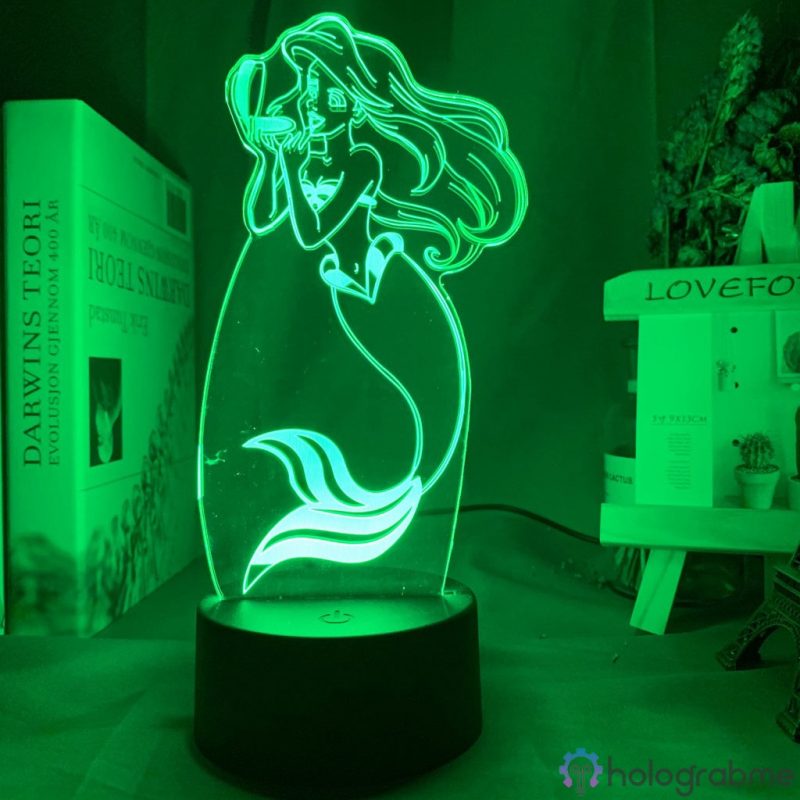 Lampe 3D Ariel La Petite Sirene 2