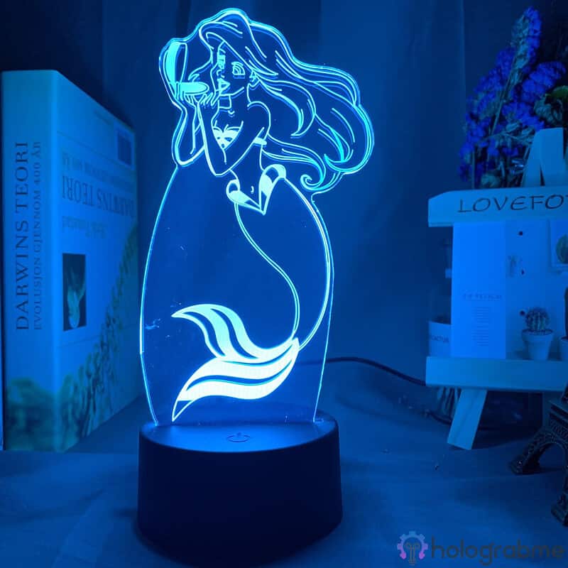 Lampe 3D Ariel La Petite Sirene 6