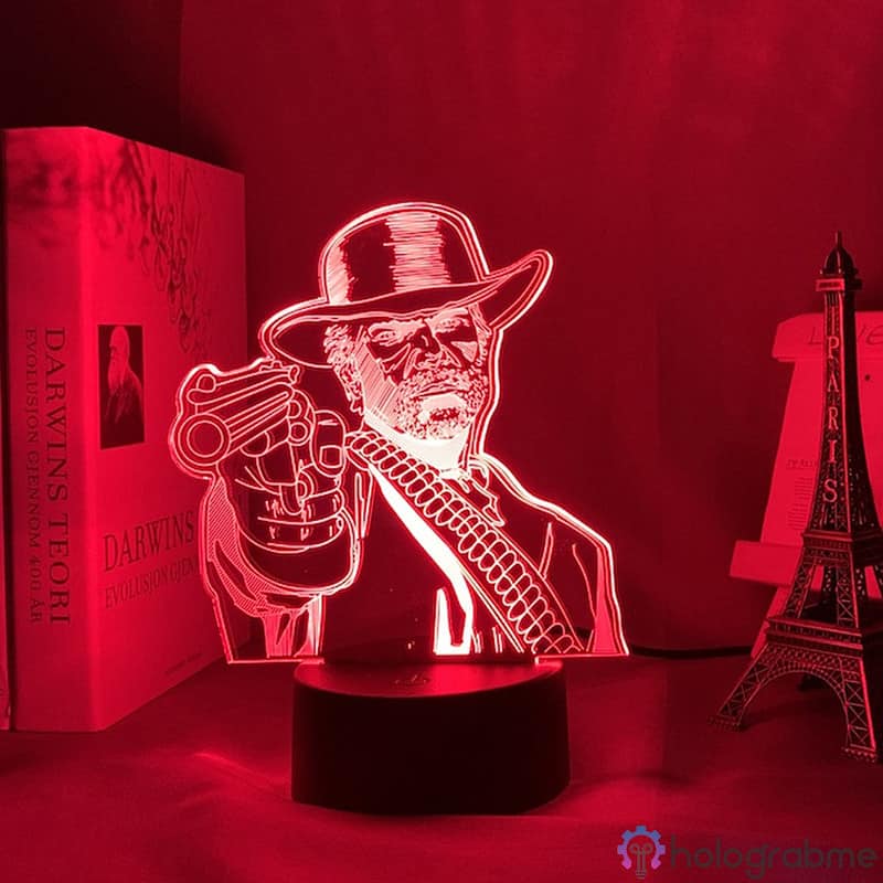 Lampe 3D Arthur Morgan 3