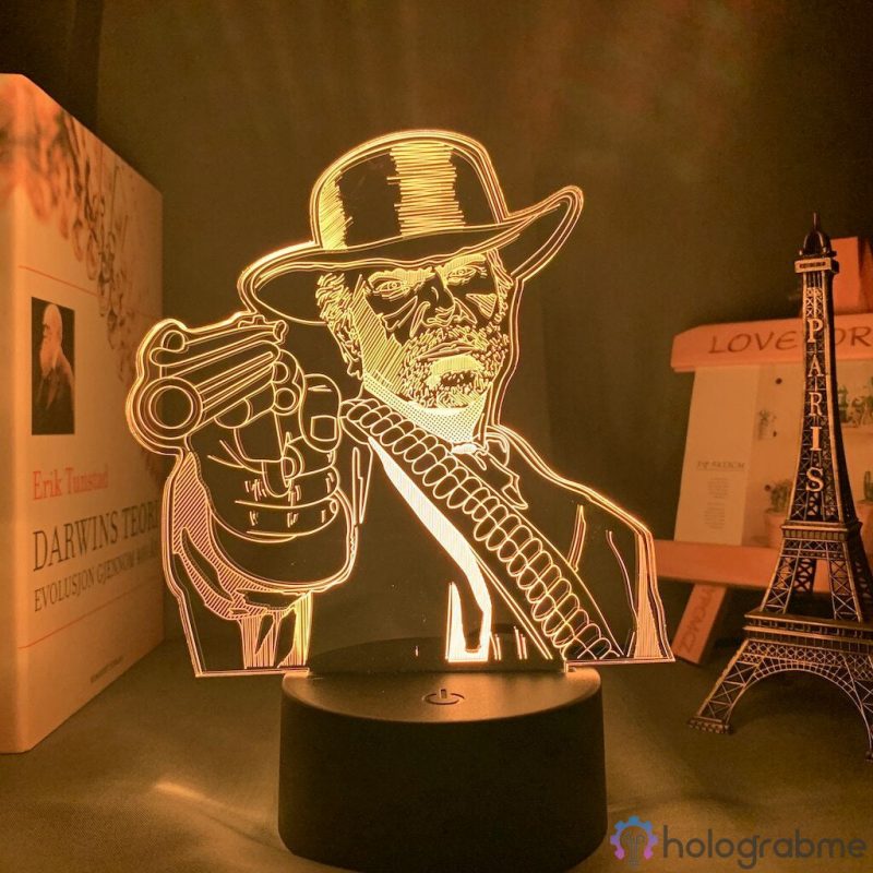 Lampe 3D Arthur Morgan 4