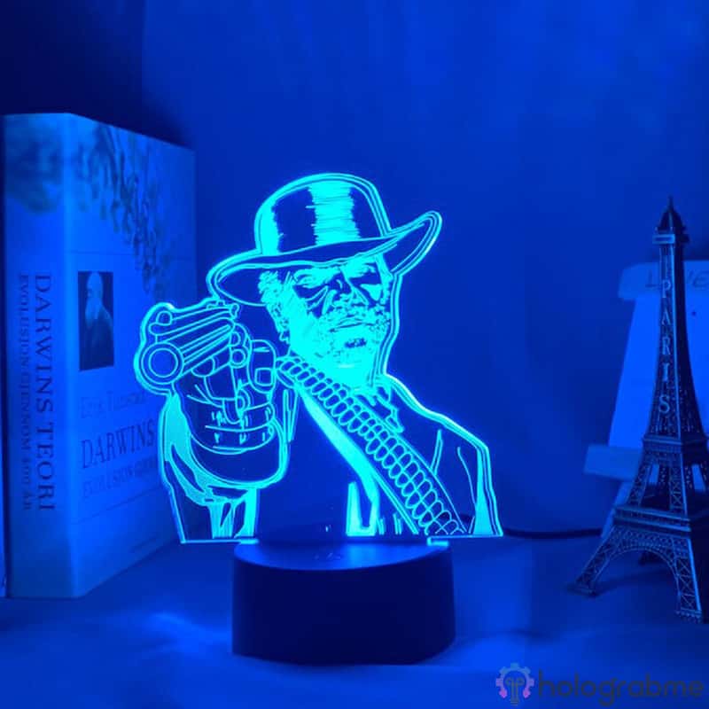 Lampe 3D Arthur Morgan 6