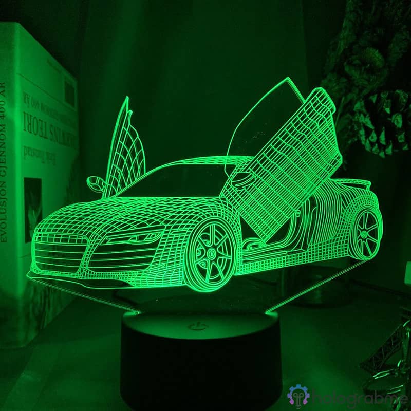 Lampe 3D Audi R8 2