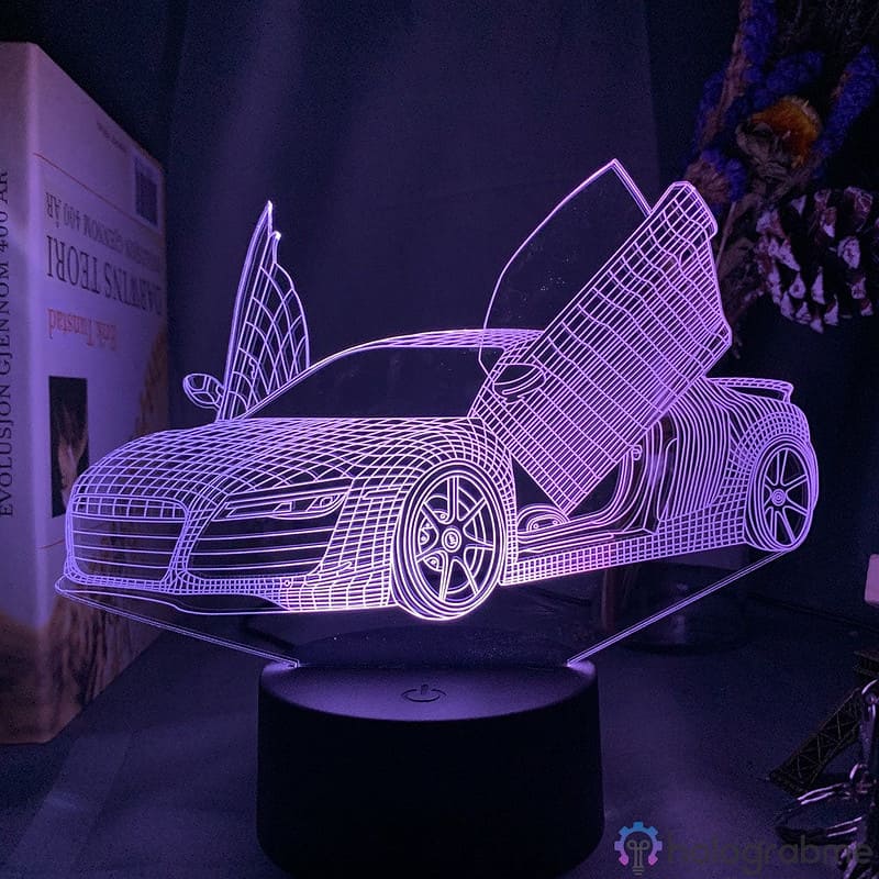Lampe 3D Audi R8 3