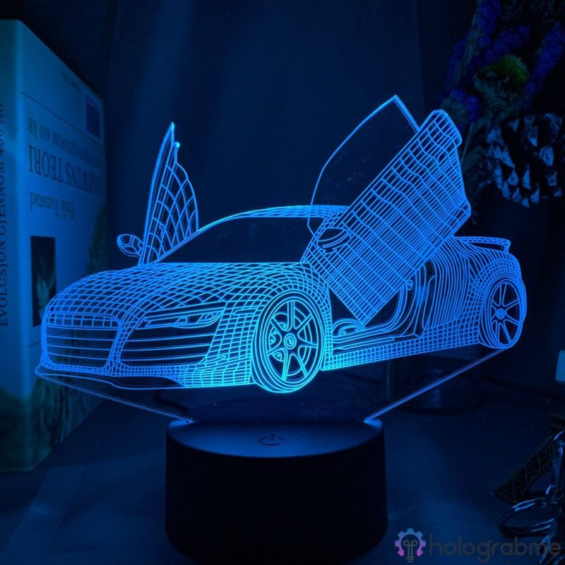 Lampe 3D Audi R8 5