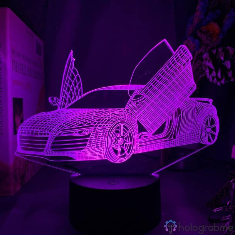 Lampe 3D Audi R8 6