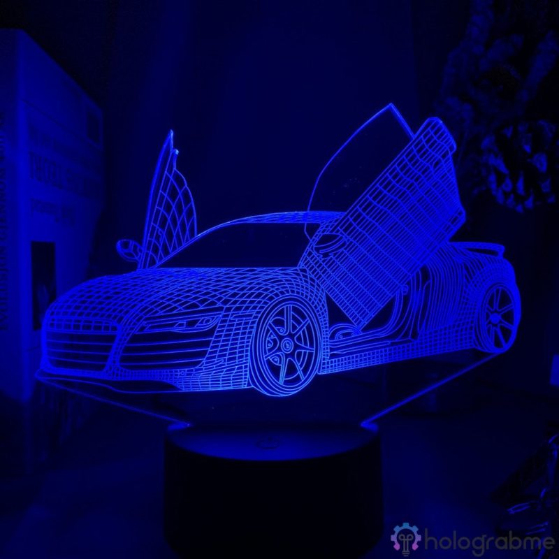 Lampe 3D Audi R8 7