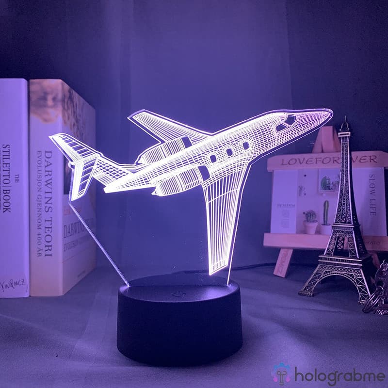 Lampe 3D Avion 4