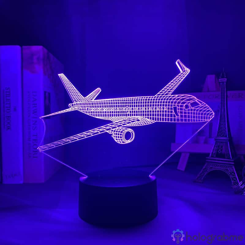 Lampe 3D Avion dans le Ciel 7
