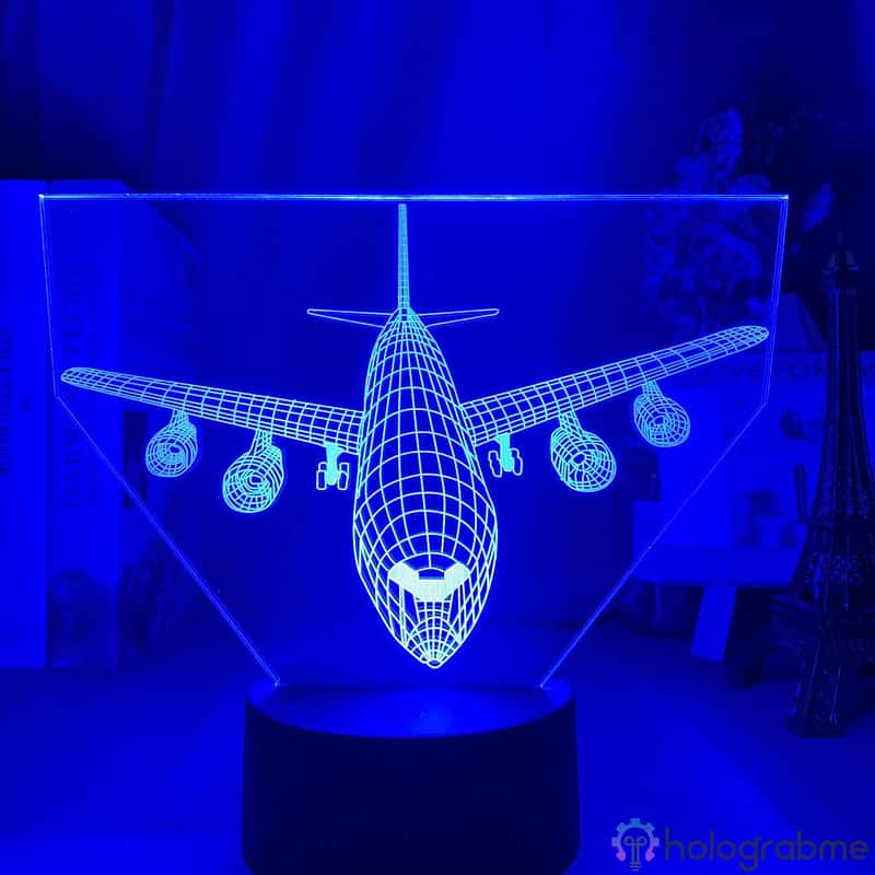 Lampe 3D Avion de Ligne 3