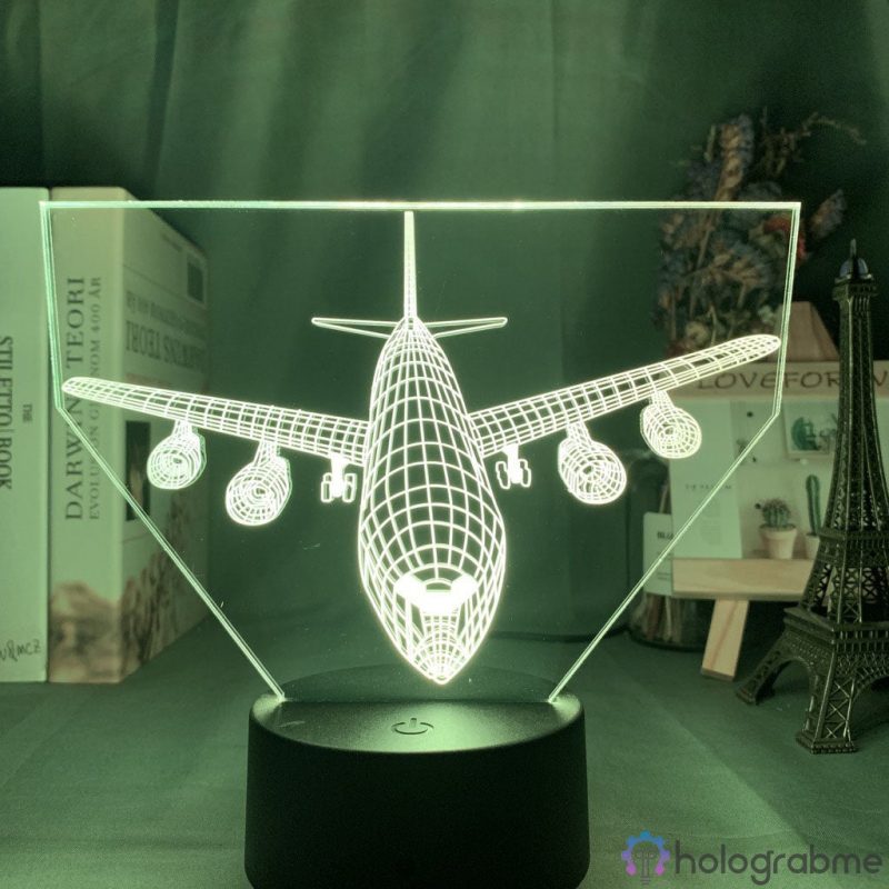 Lampe 3D Avion de Ligne 5