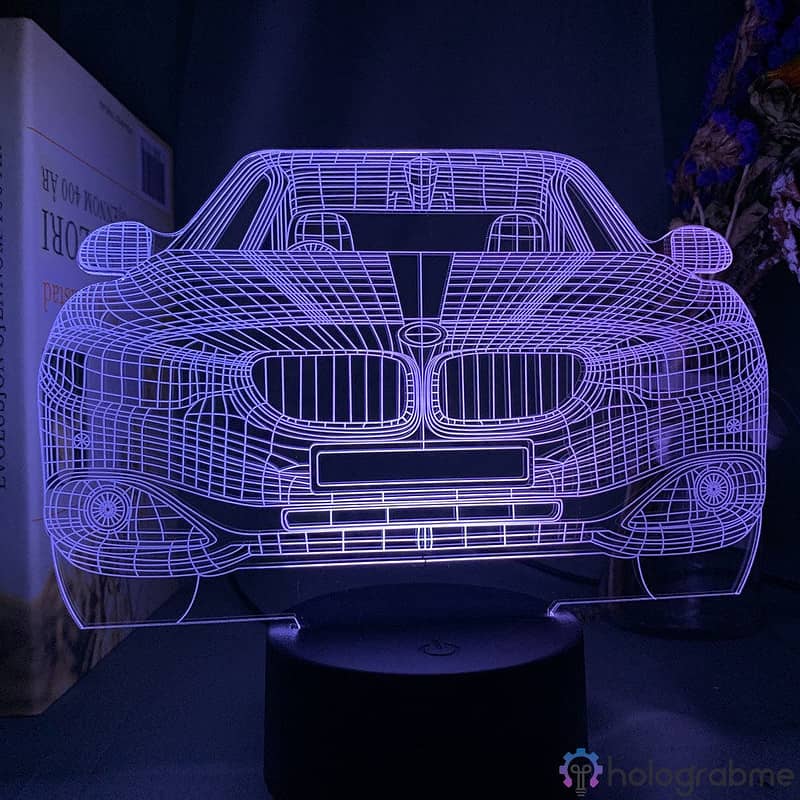 Lampe 3D BMW 2