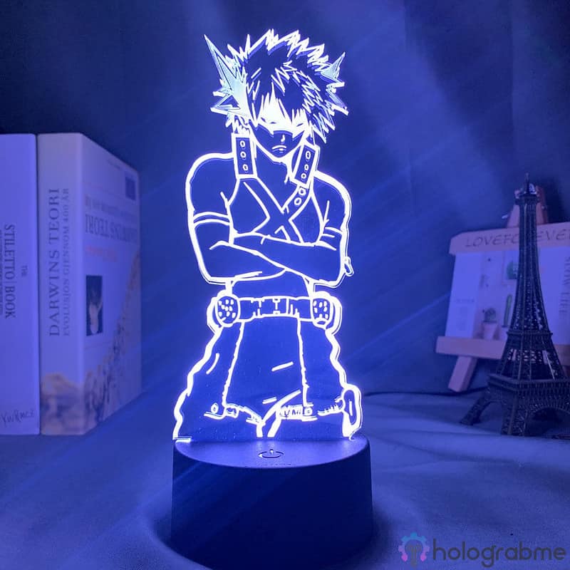 Lampe 3D Bakugo Katsuki 2