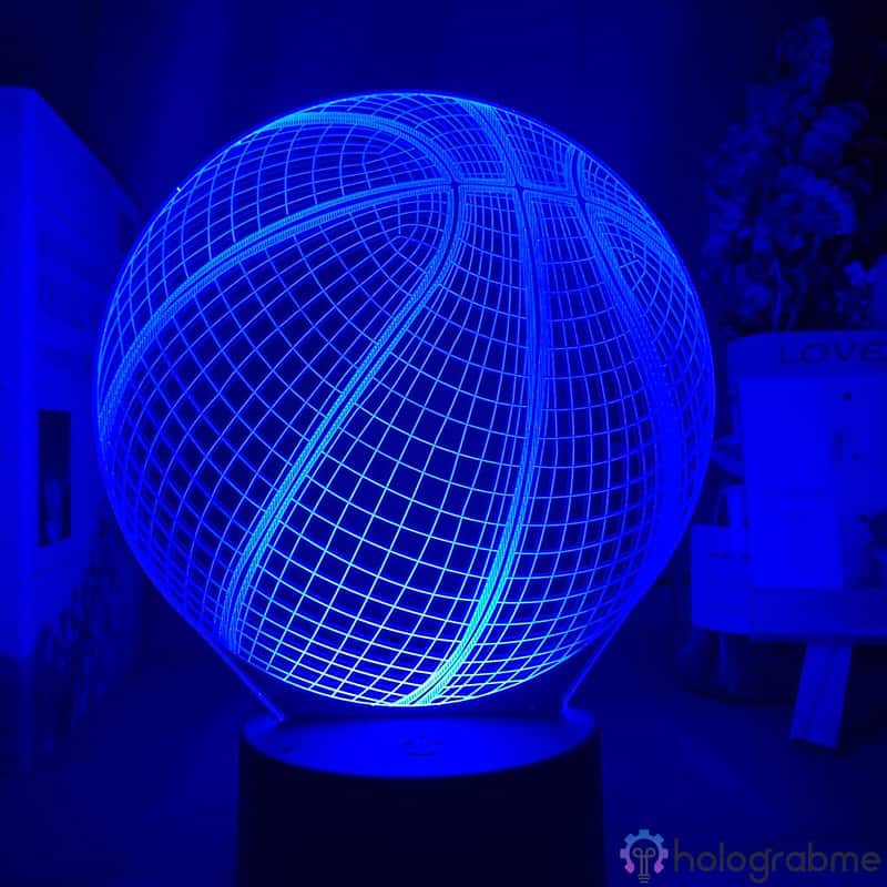 Lampe 3D Ballon de Basket 2