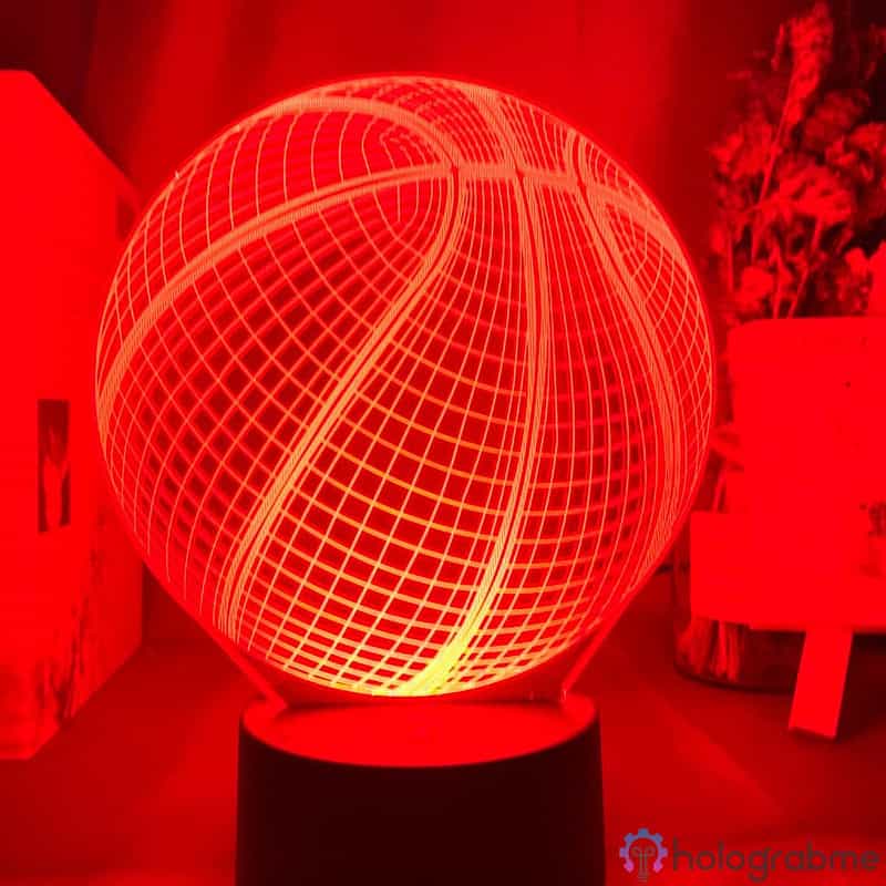 Lampe 3D Ballon de Basket 5