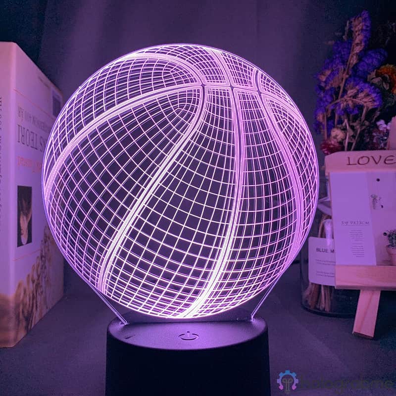 Lampe 3D Ballon de Basket 6