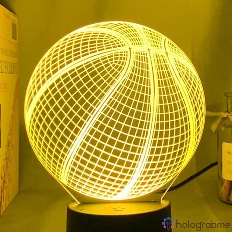 Lampe 3D Ballon de Basket 7