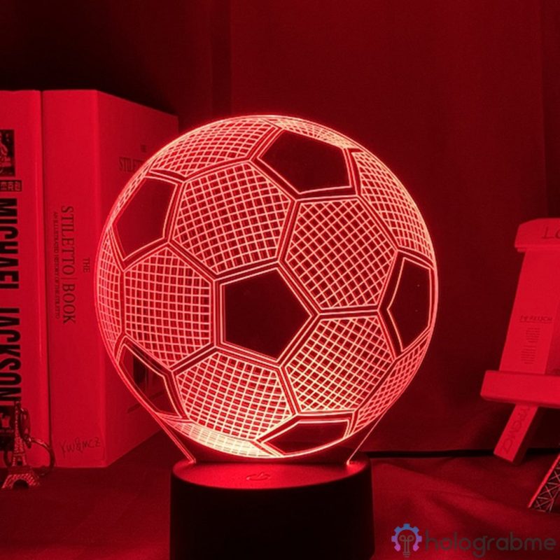 Lampe 3D Ballon de Foot 1
