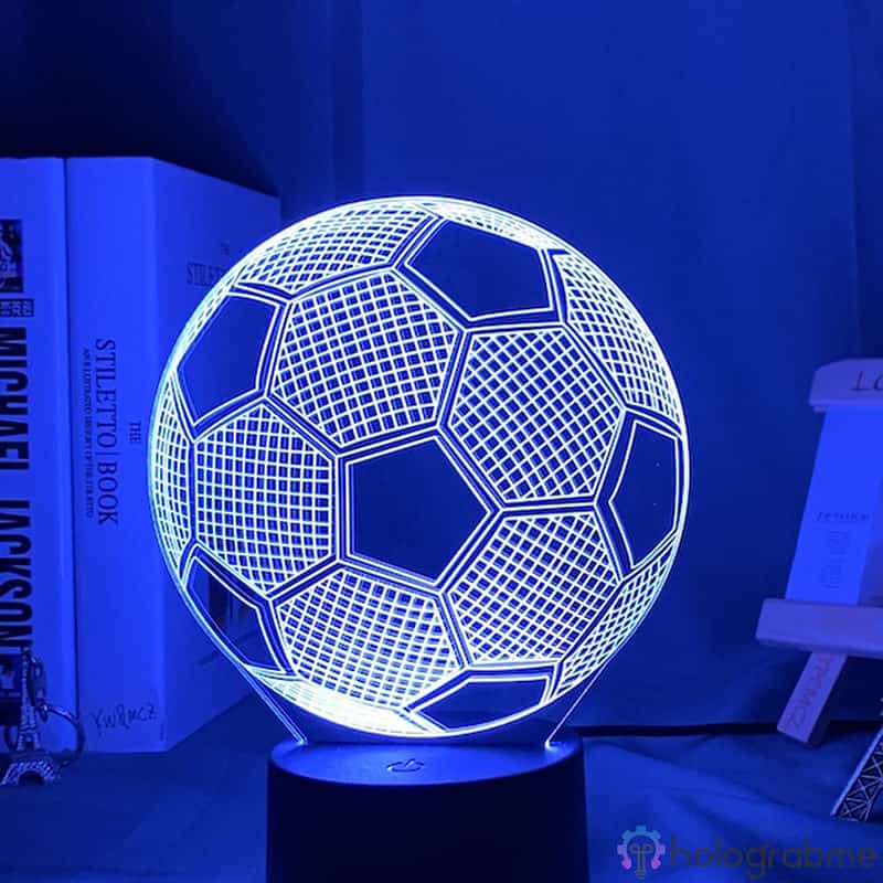 Lampe 3D Ballon de Foot 3