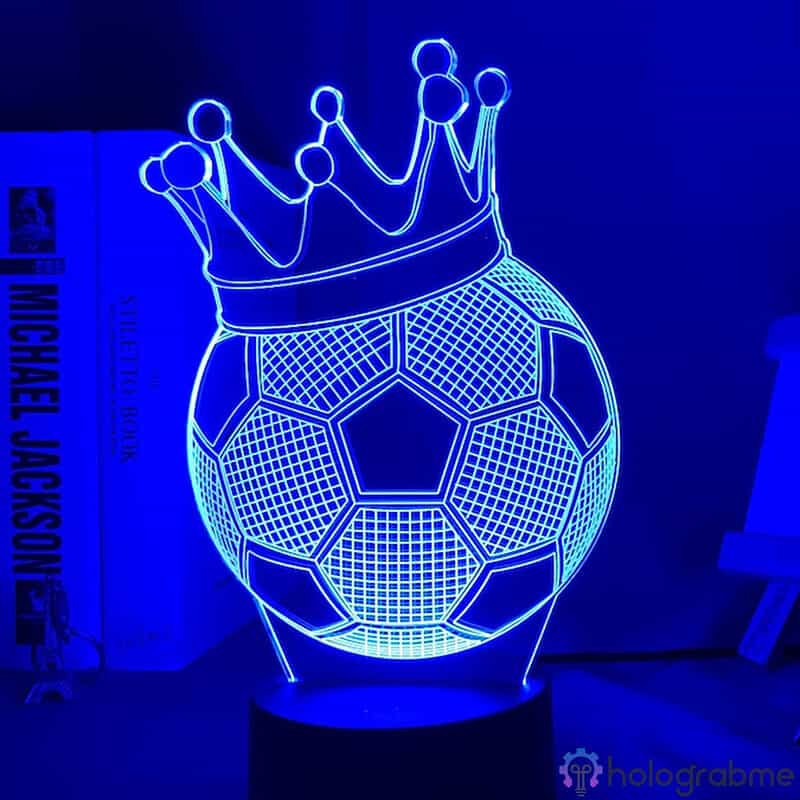 Lampe 3D Ballon de Foot Champion 4