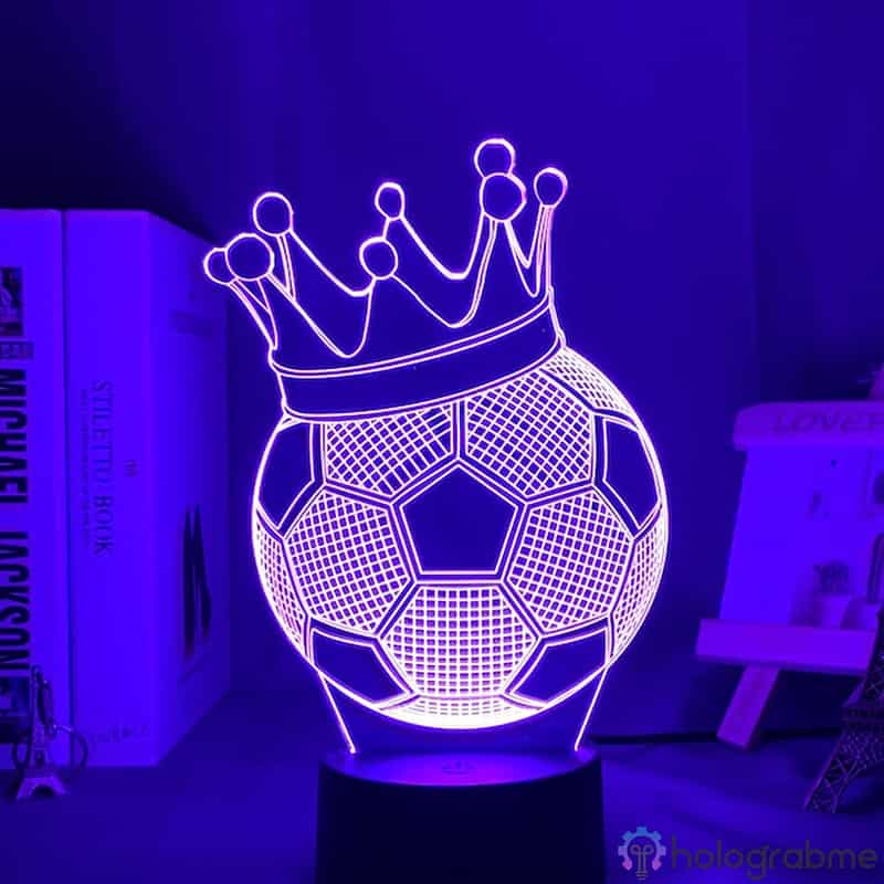 Lampe 3D Ballon de Foot Champion 5