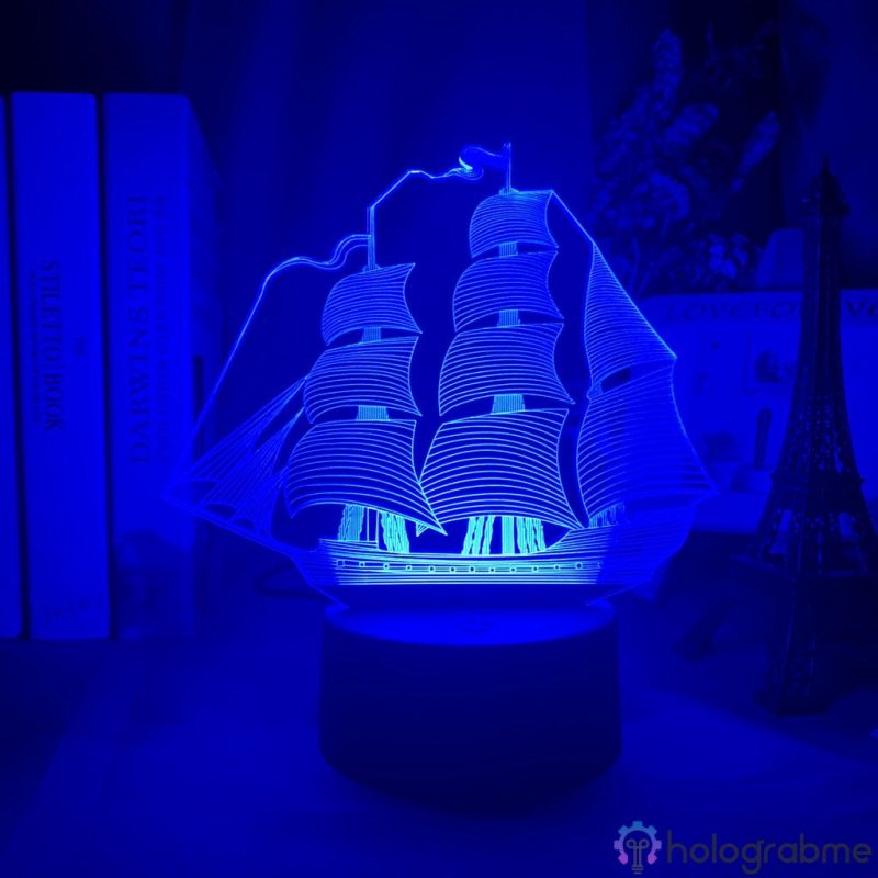 Lampe 3D Bateau Pirate 3