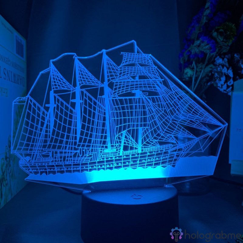 Lampe 3D Bateau a Voiles 5