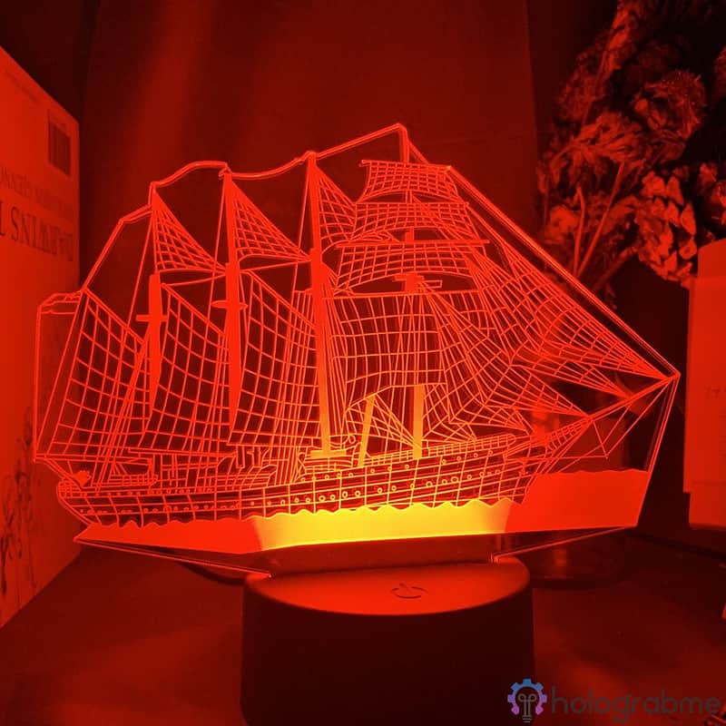 Lampe 3D Bateau a Voiles 7