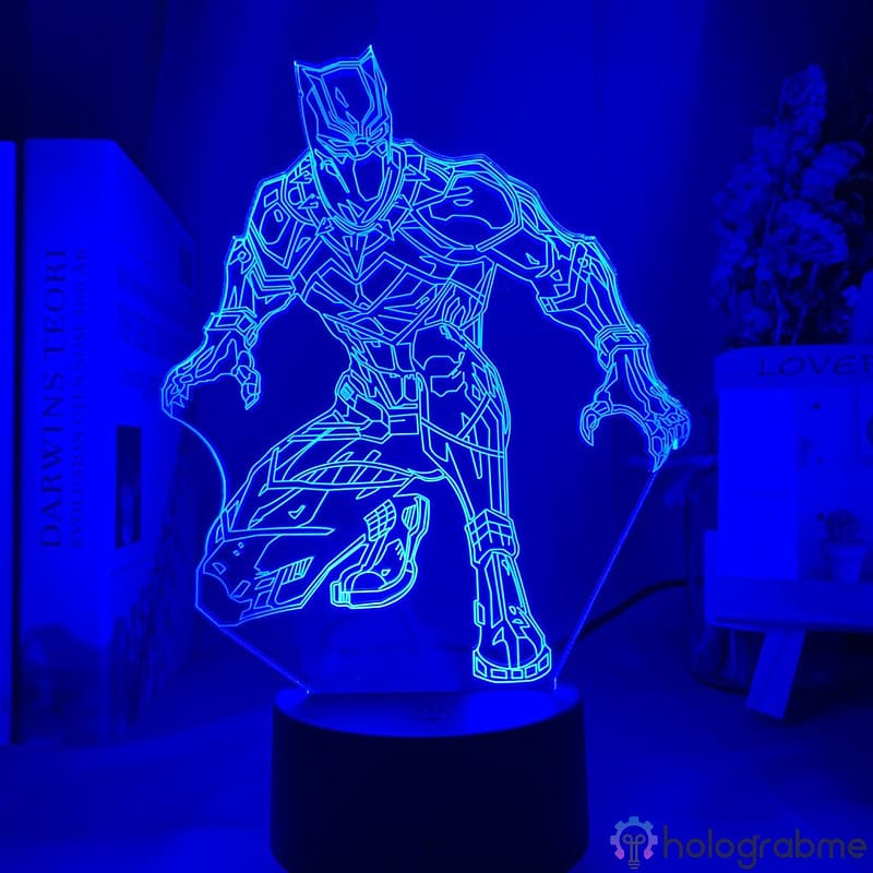 Lampe 3D Black Panther 1