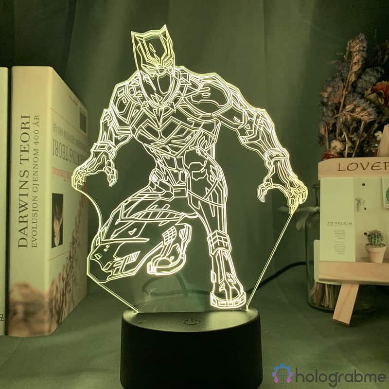 Lampe 3D Black Panther 6
