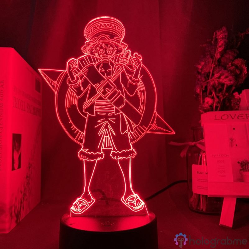 Lampe 3D Captain Monkey D. Luffy 1