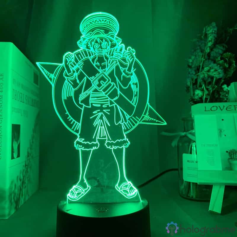 Lampe 3D Captain Monkey D. Luffy 2