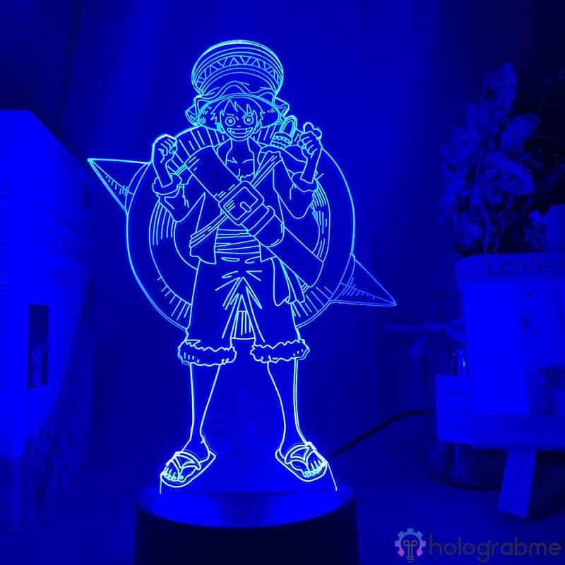 Lampe 3D Captain Monkey D. Luffy 3