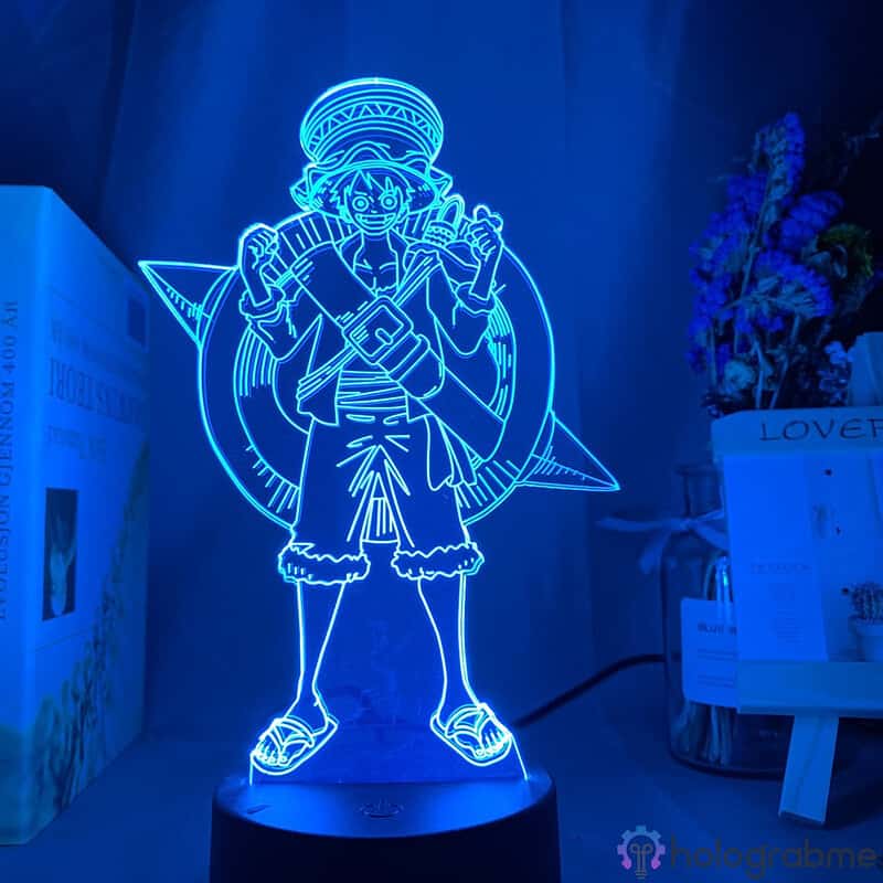 Lampe 3D Captain Monkey D. Luffy 6