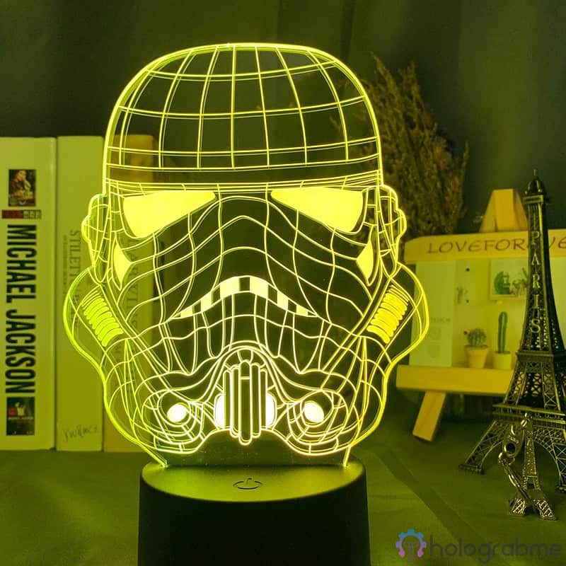 Lampe 3D Casque Stormtrooper 3