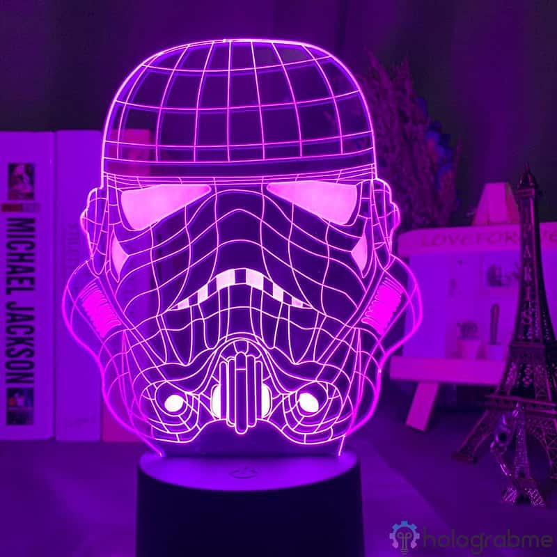Lampe 3D Casque Stormtrooper 6