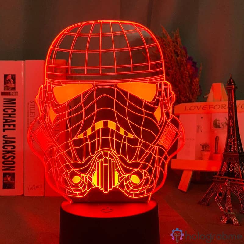 Lampe 3D Casque Stormtrooper 7