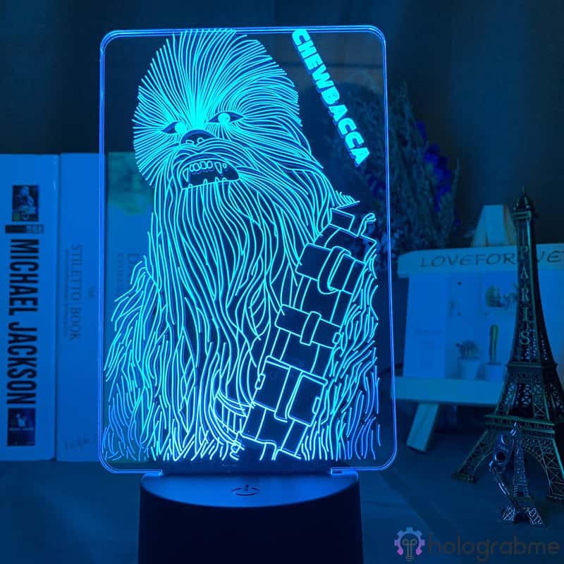 Lampe 3D Chewbacca 1