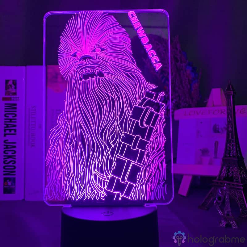 Lampe 3D Chewbacca 2