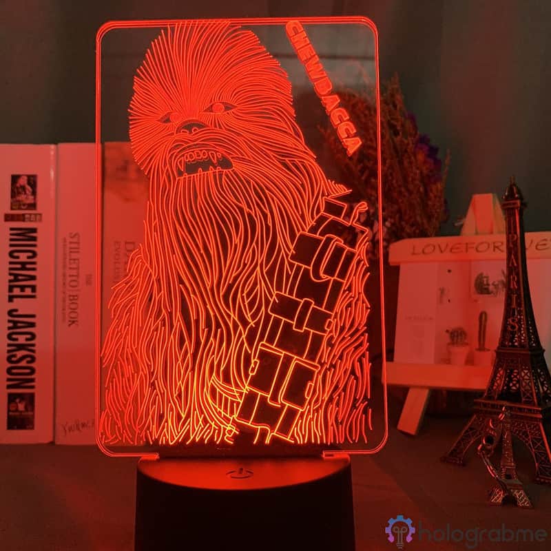 Lampe 3D Chewbacca 3