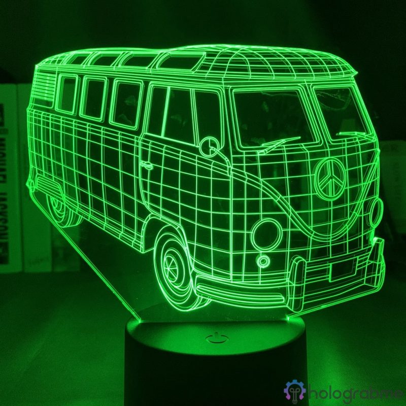Lampe 3D Combi VW Peace and Love 2