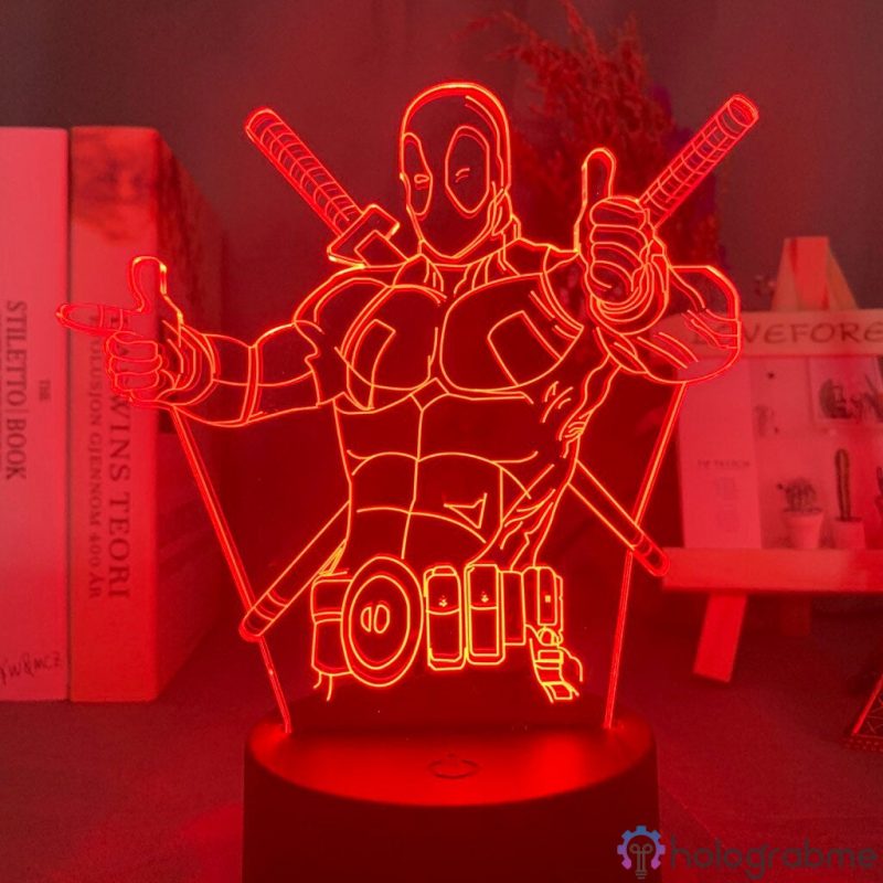 Lampe 3D Deadpool 3